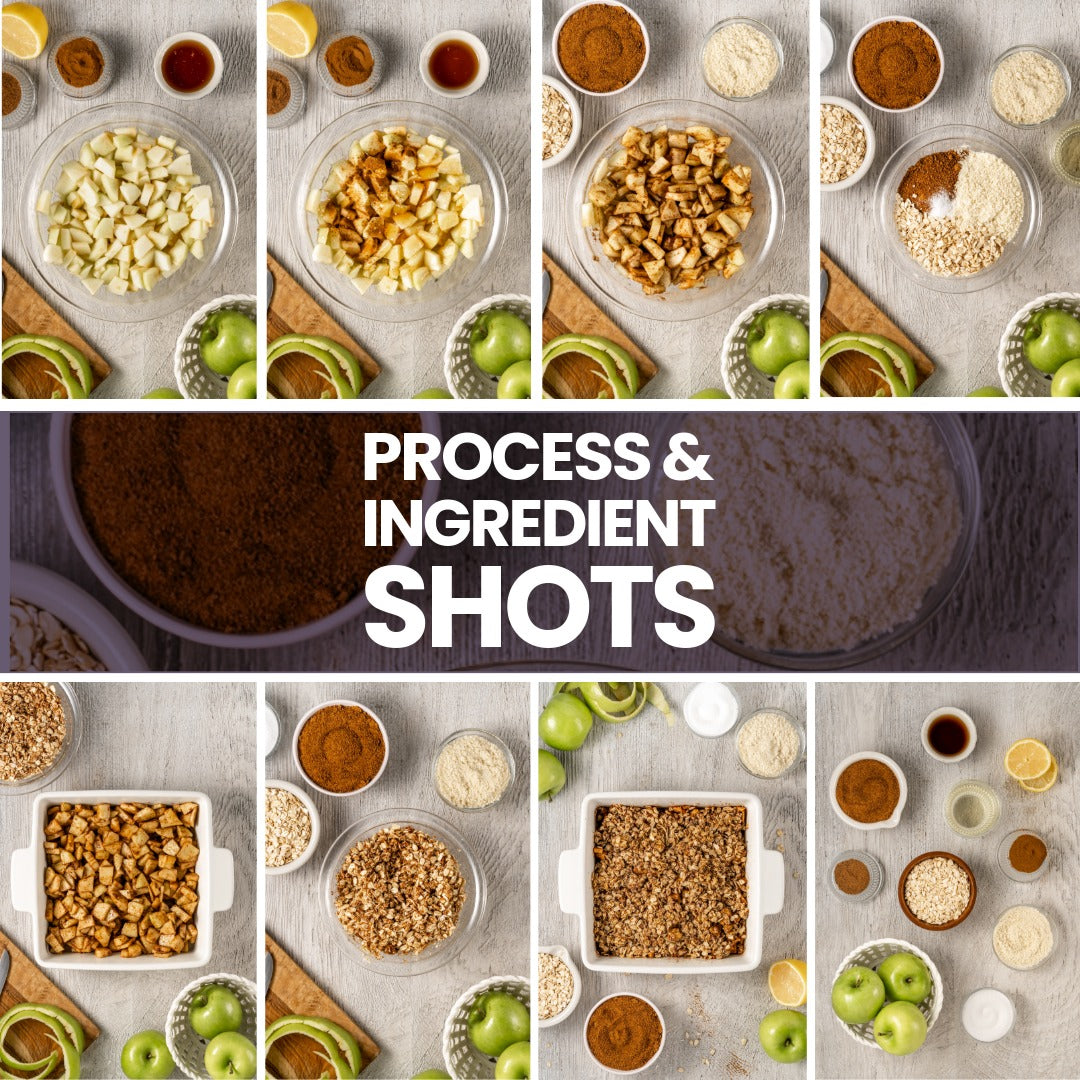 GLUTEN-FREE APPLE CRISP RECIPE SEMI-EXCLUSIVE BUNDLE (Set 3 of 3)