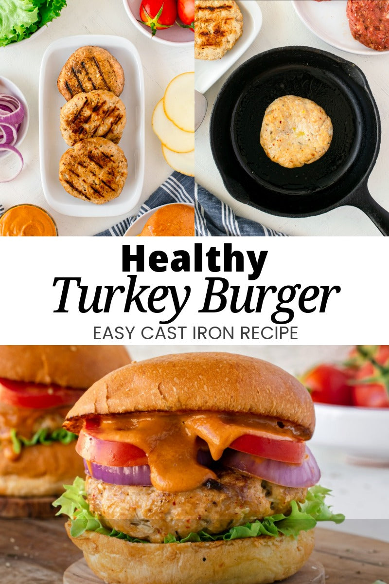 TURKEY BURGER & BURGER SAUCE SEMI-EXCLUSIVE SET 1