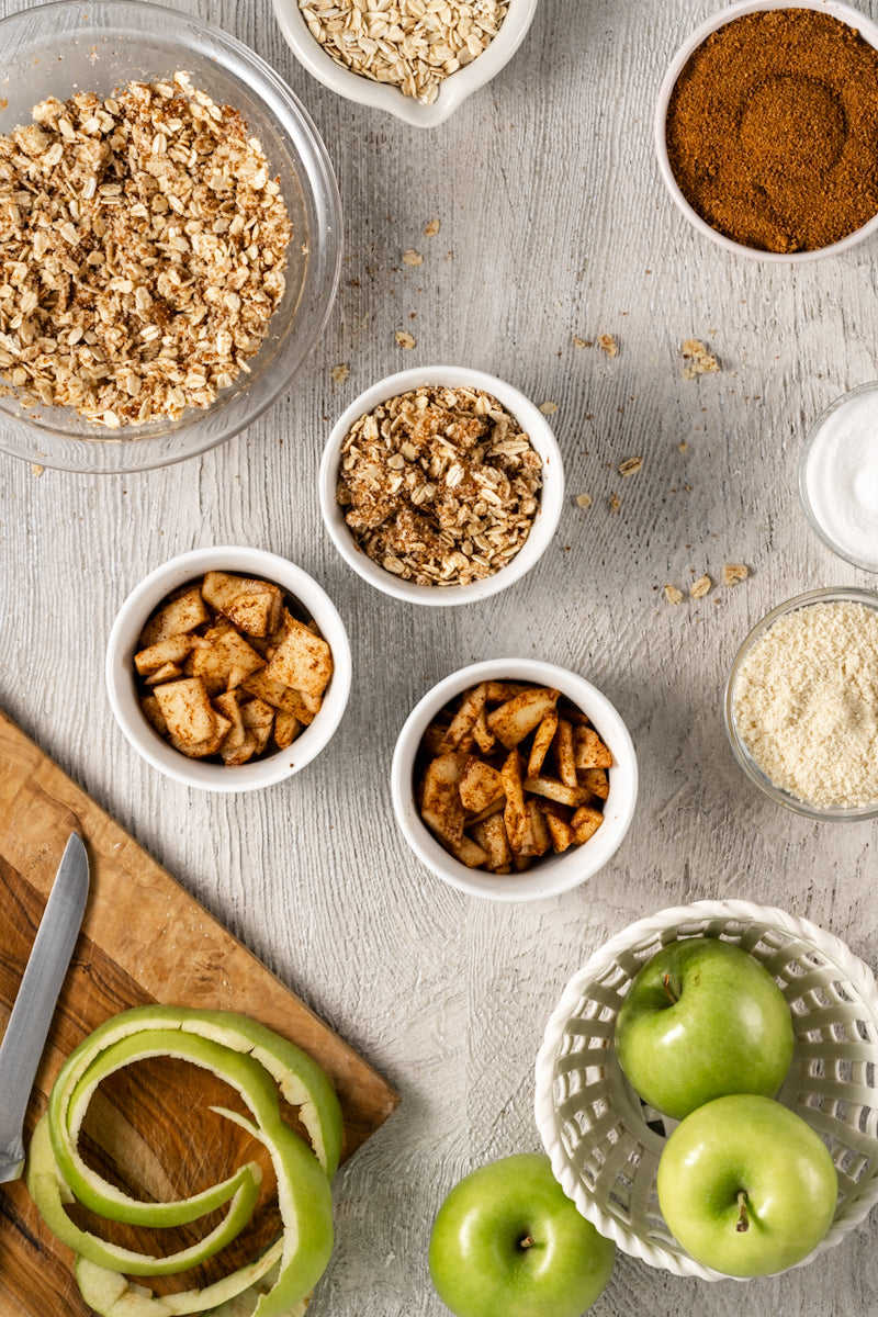Healthy Apple Crisp Recipe – Set 1 Ramekins