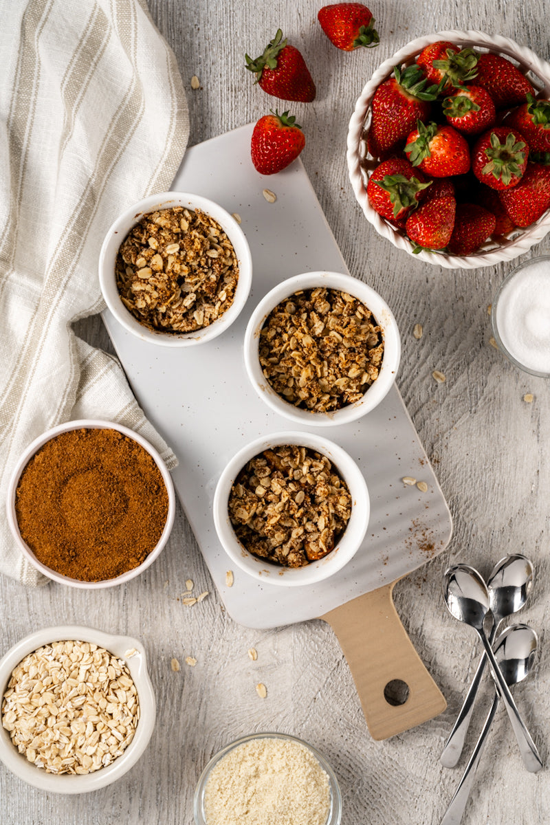 Healthy Apple Crisp Recipe – Set 1 Ramekins