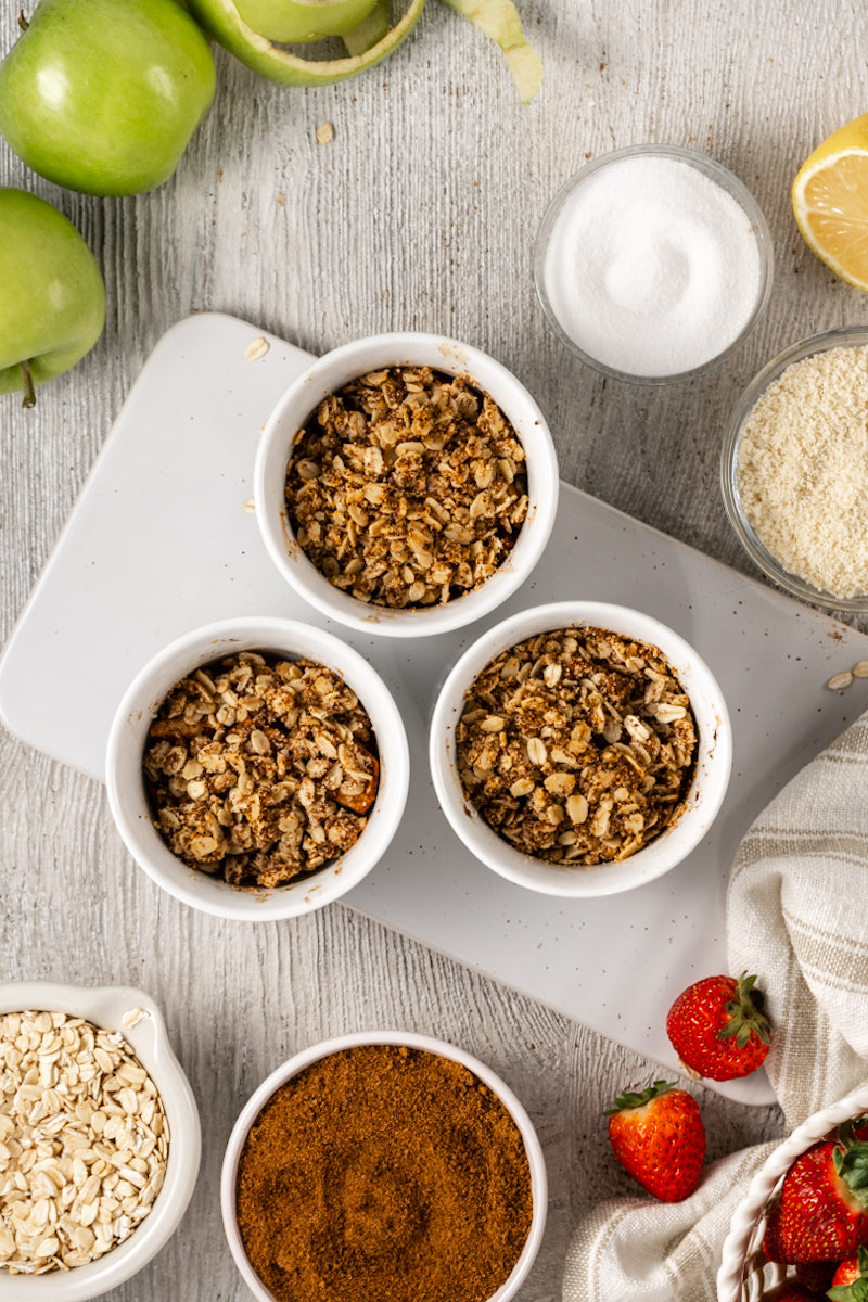 Healthy Apple Crisp Recipe – Set 1 Ramekins