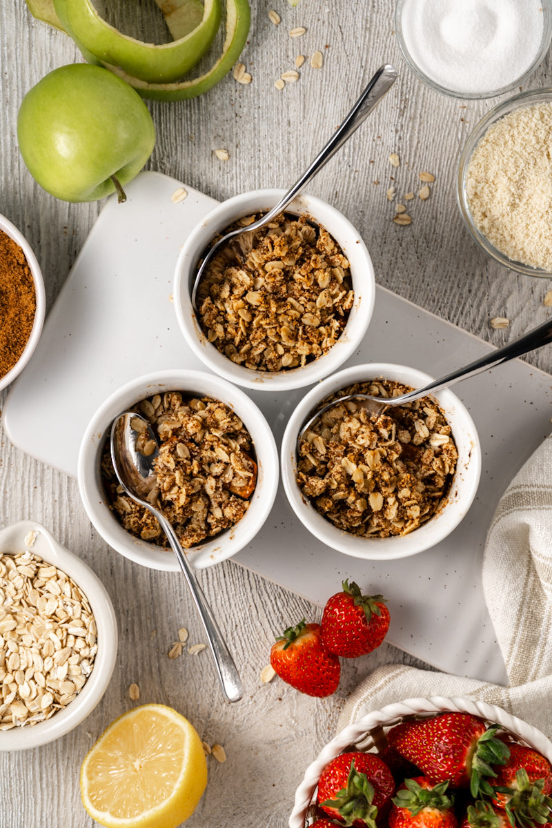 Healthy Apple Crisp Recipe – Set 1 Ramekins