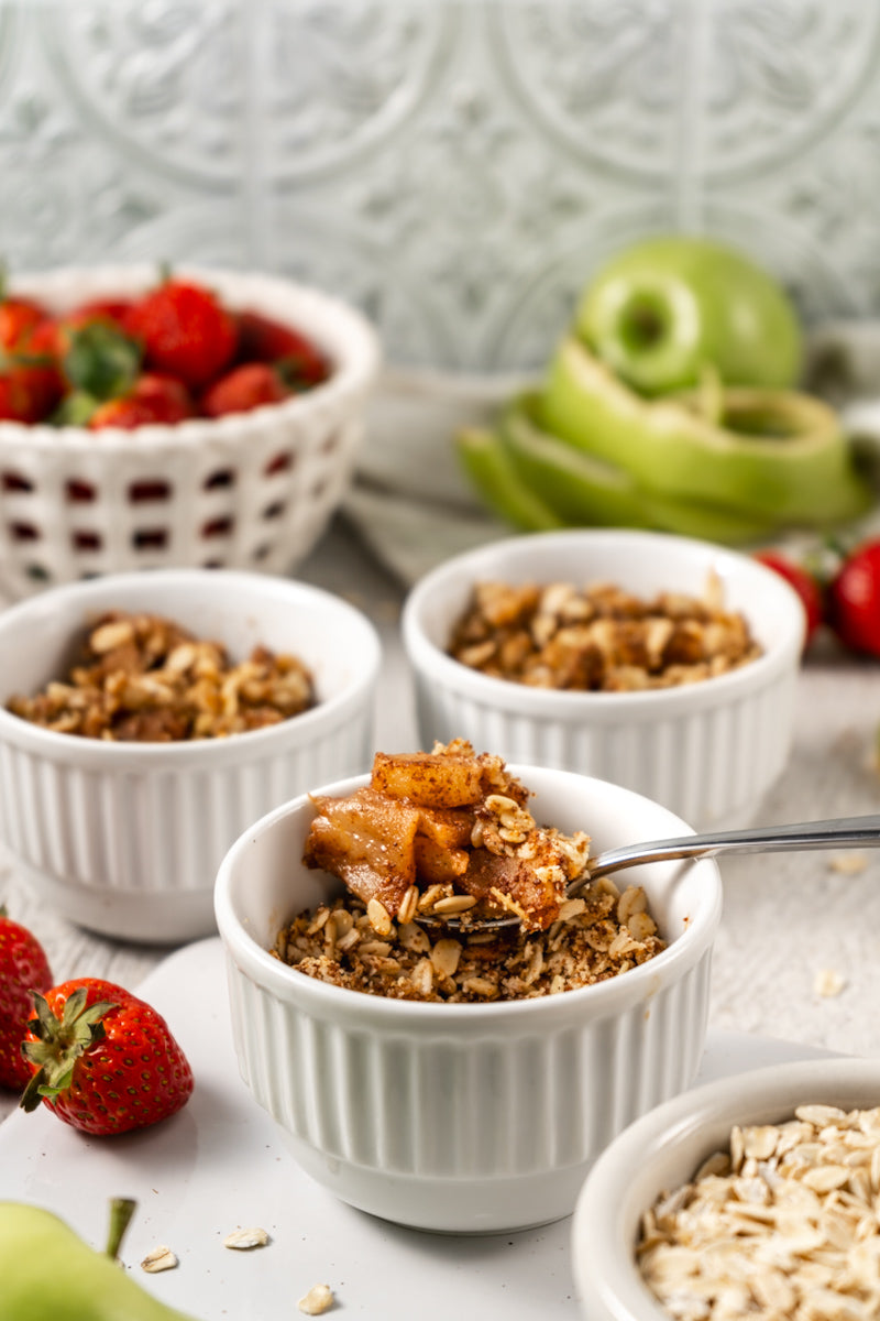 Healthy Apple Crisp Recipe – Set 1 Ramekins