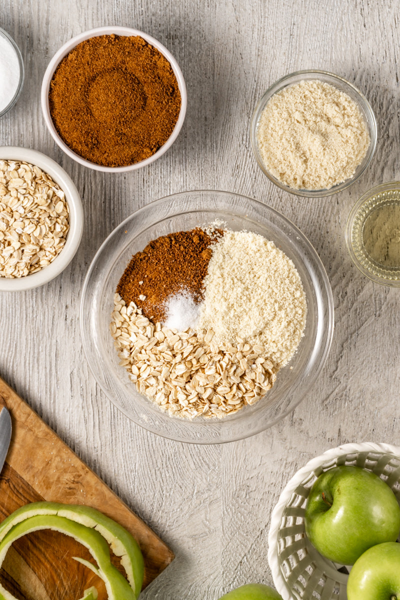 Healthy Apple Crisp Recipe – Set 1 Ramekins